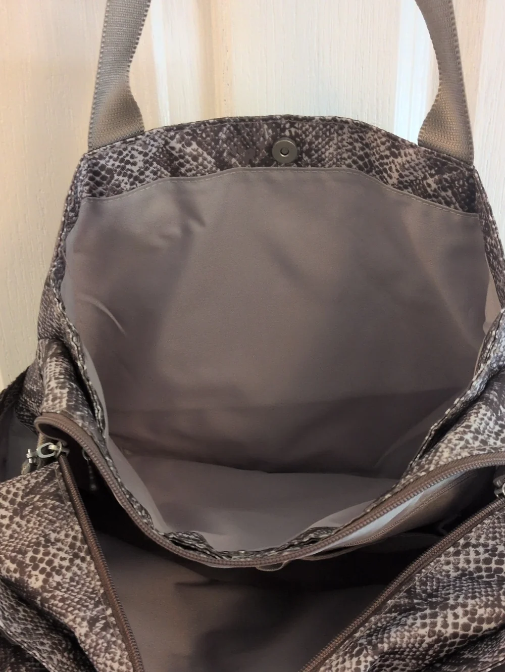 Baggallini Snake-Print The Only Bag